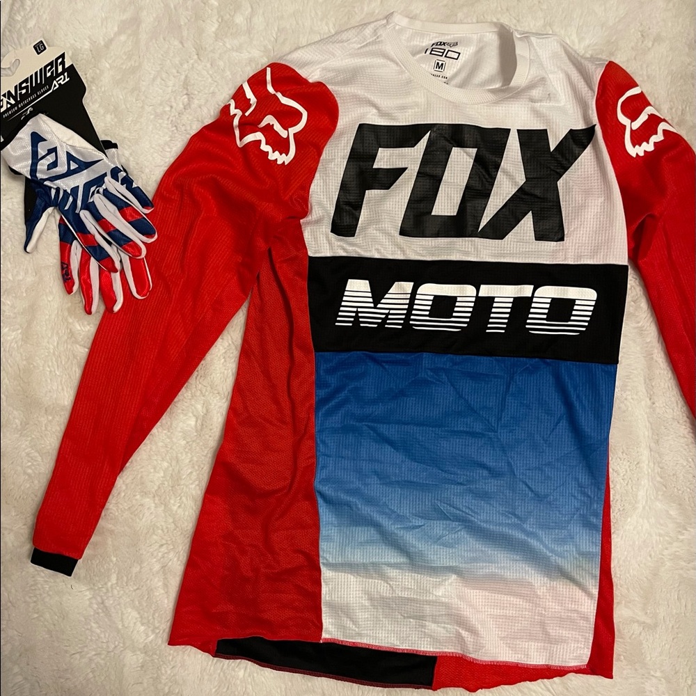 WOMENS Riding gear. Shirt, pants & gloves